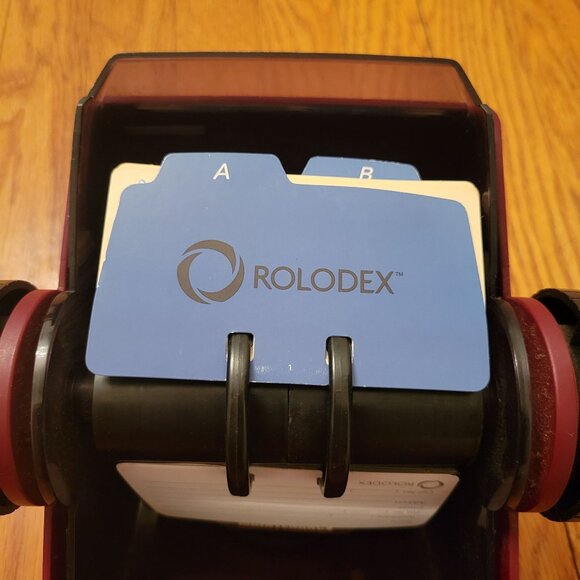 Rolodex Dome Address Book Memorydex Journal Office Desk Rotary Swivel NSW 24C Re - Picture 6 of 15